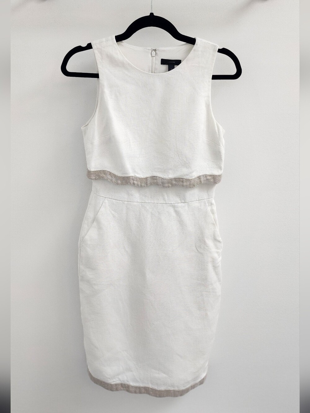 100% Linen J. Crew Dress